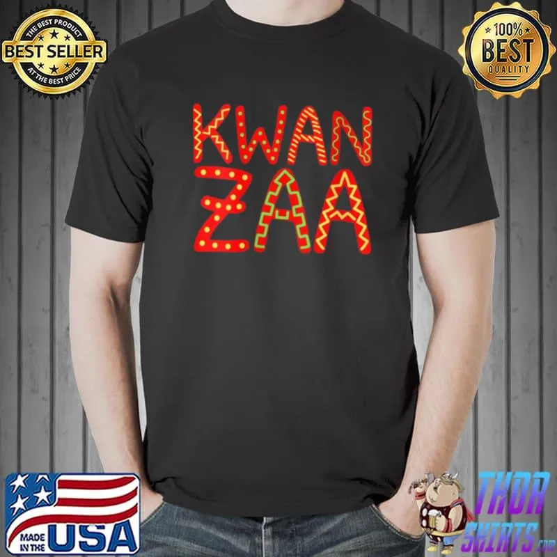 Original Kwanzaa Africa African Melanin Black Boys & Girls Shirt Unisex