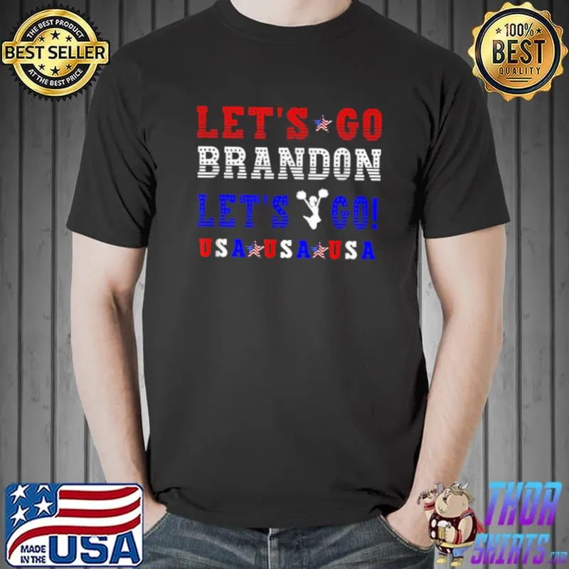 Original Let’s Go Brandon Chant Conservatives Fake News Funny Meme T Shirt Unisex