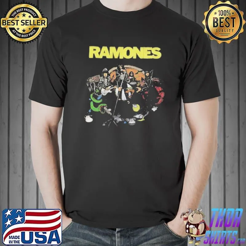 Original Ramones Road To Ruin Vintage Shirt Unisex