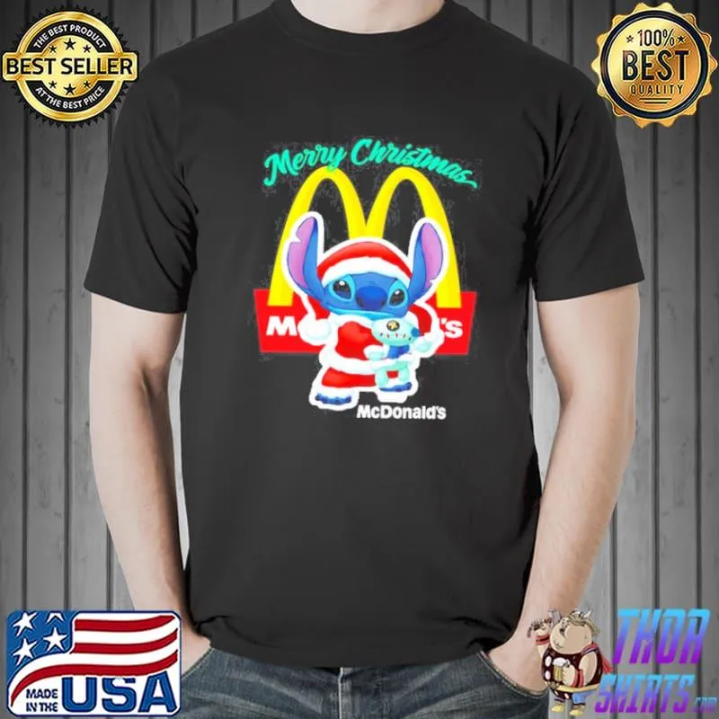 Original Stitch Merry christmas mcdonald’s Unisex