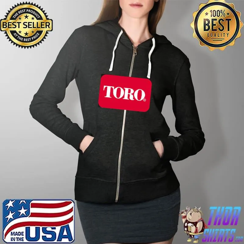 Original Toro Mowers Vintage Shirt Full Zip Hooded