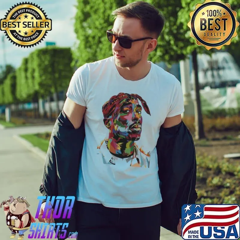 Premium 2PAC Tupac Shakur Hip Hop Rapper Shirt Unisex
