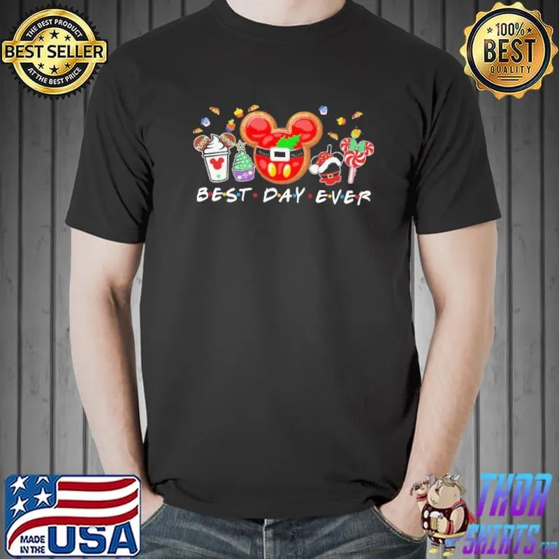 Premium Best day ever mickey christmas Unisex