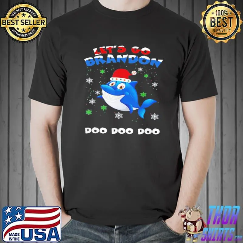Premium christmas Let’s Go Branson Brandon Baby-Shark Ugly T-Shirt Unisex