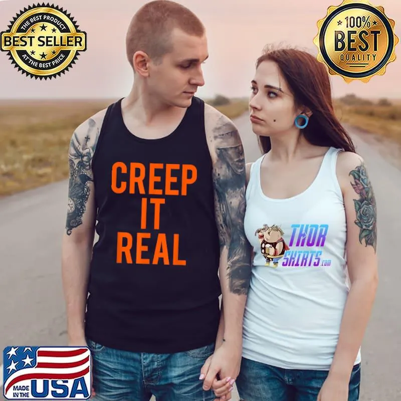 Premium Creep It Real Funny Halloween T Shirt Tank Top