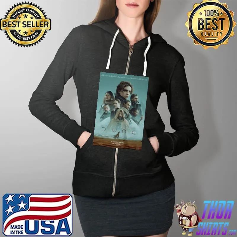Premium Dune it begins cinema movie poster Full Zip Hooded