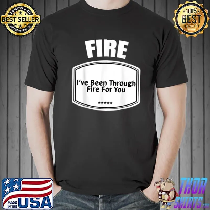 Premium FIRE Hot Packet Halloween Taco Costume Matching T Shirt Unisex