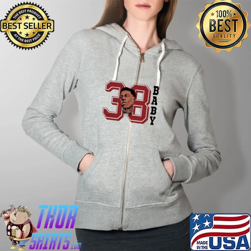 Premium Funny Youngboy Never Broke Again 38 Baby Shirt Full Zip Hooded