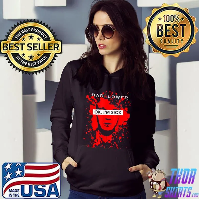 Premium graphic Badflowers Design Arts Flower Essential Rock Music T Shirt