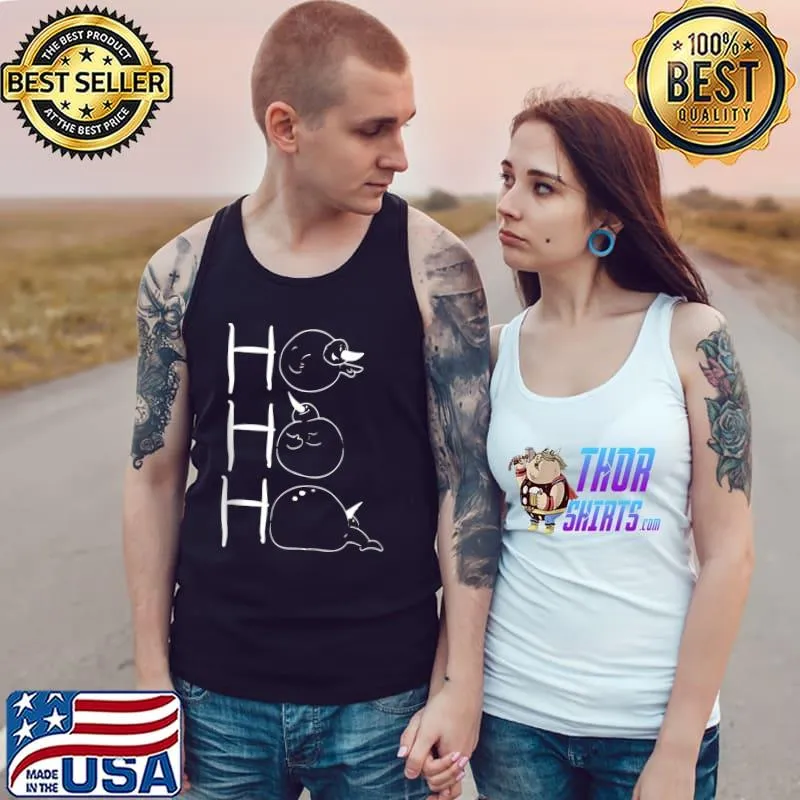 Premium ho Ho Ho, Santa IS Coming to Town Funny Favorite T-Shirt Tank Top