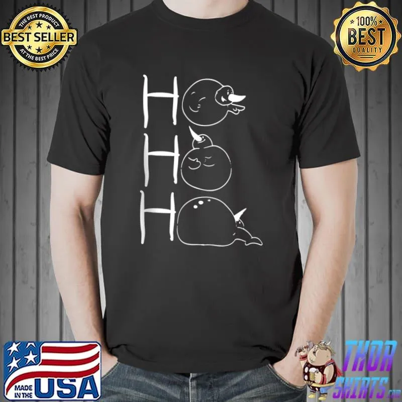 Premium ho Ho Ho, Santa IS Coming to Town Funny Favorite T-Shirt Unisex