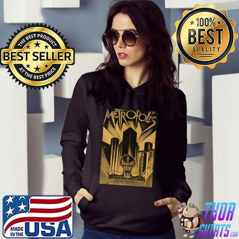 Premium Metropolis Fritz Lang 1926 Vintage Movie Unisex Sweat Hoodie