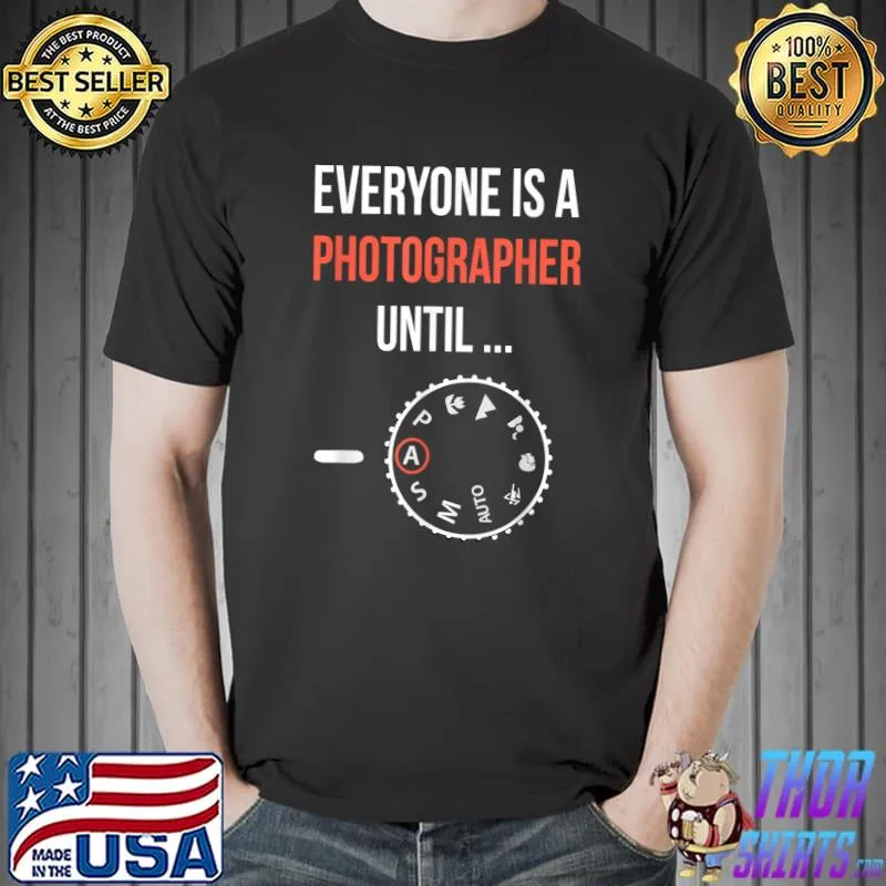 Premium photography Tshirt Camera Develop Film Images T-Shirt Unisex