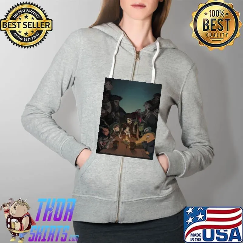 Premium Premium Oxventure A Spot Of Bother Poster Print Shirt Full Zip Hooded