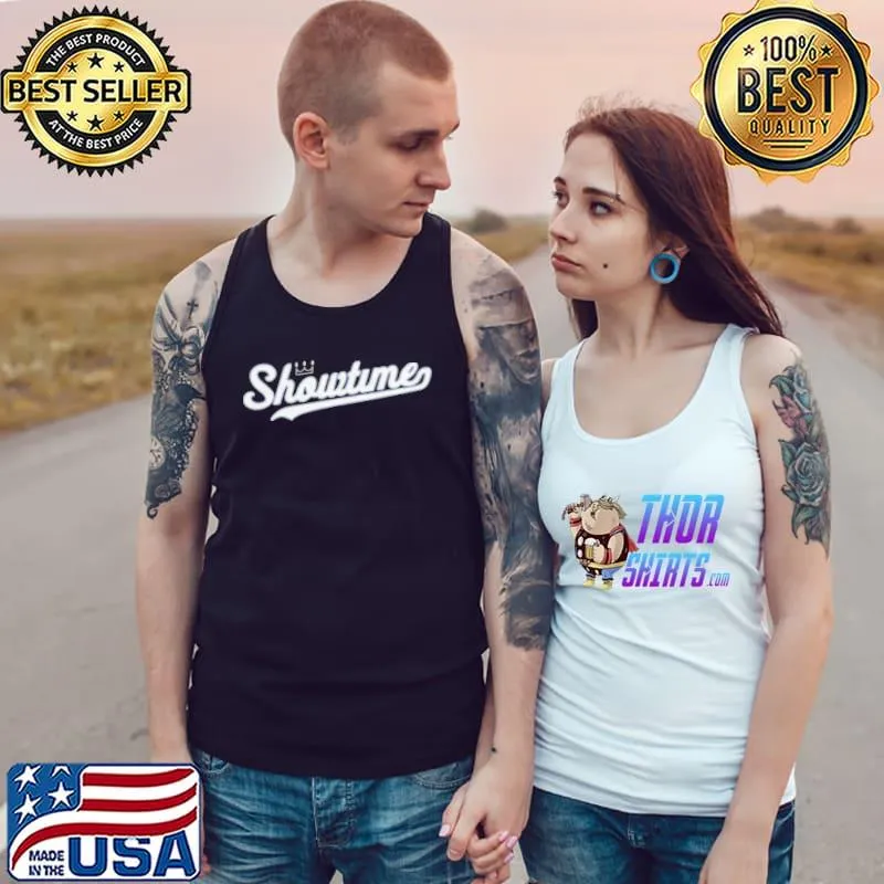 Premium Showtime Baseball Shirt Tank Top