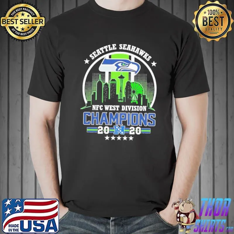 Premium Top Seattle Seahawks NFC West Division Champions 2020 Shirt Unisex