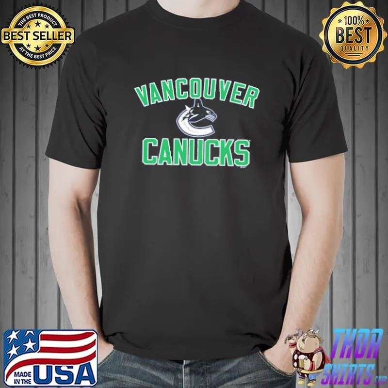 Premium Vancouver canucks fanatics branded navy special edition victory arch Unisex