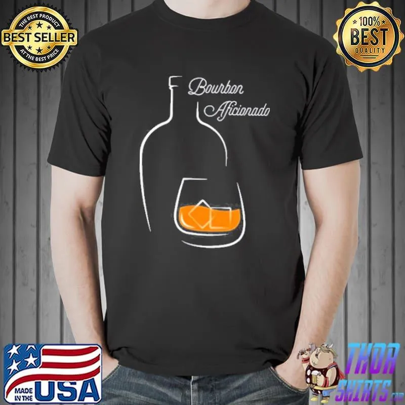 Premium whiskey-bourbon-and-glass-aficionado-shirt-long-sleeved-t- Unisex