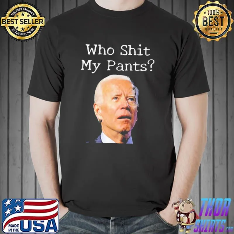 Premium Who Pooped My Pants Unisex T-Shirt