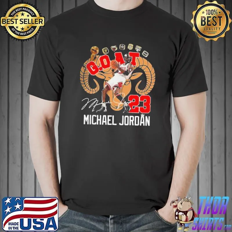 Pretty Goat 23 Michael Jordan Signature Shirt Unisex