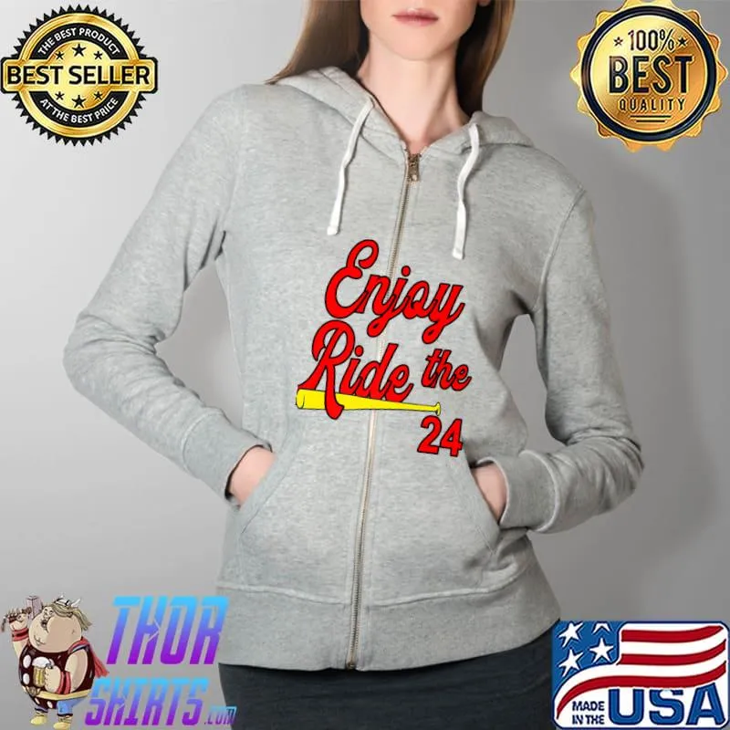 Prince 24 Enjoy the Ride Premium T-Shirt Full Zip Hooded