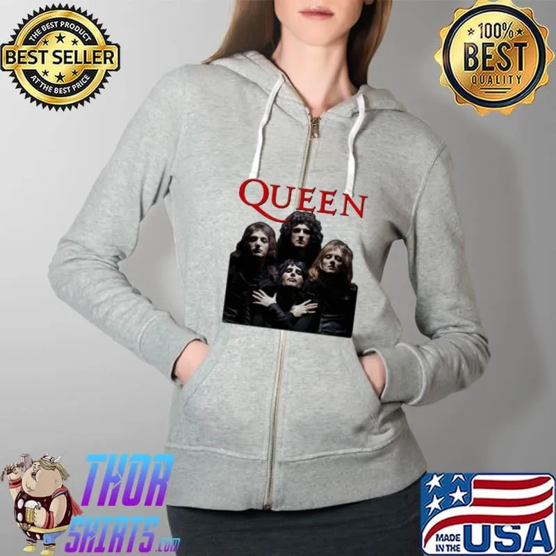 Queen Poster Shirt Full Zip Hooded
