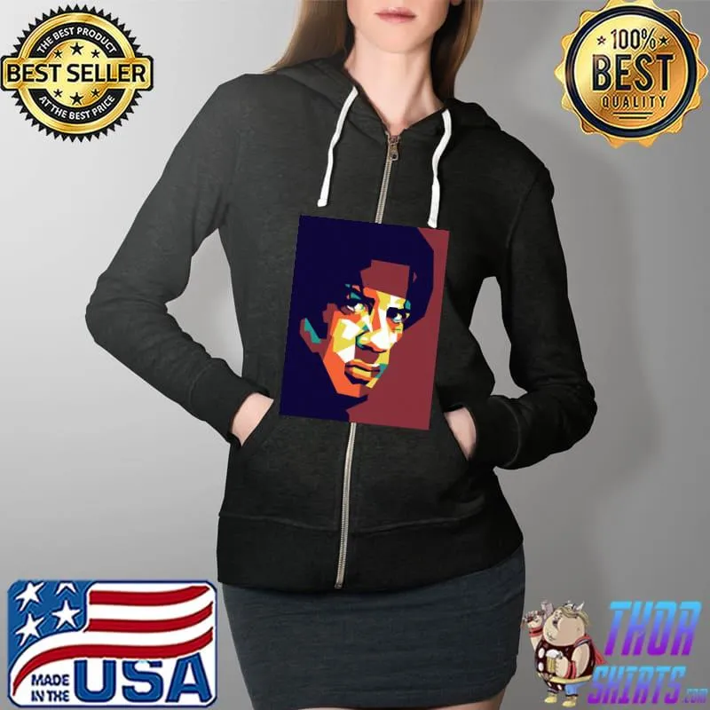 Rambo On WPAP Art Shirt Full Zip Hooded