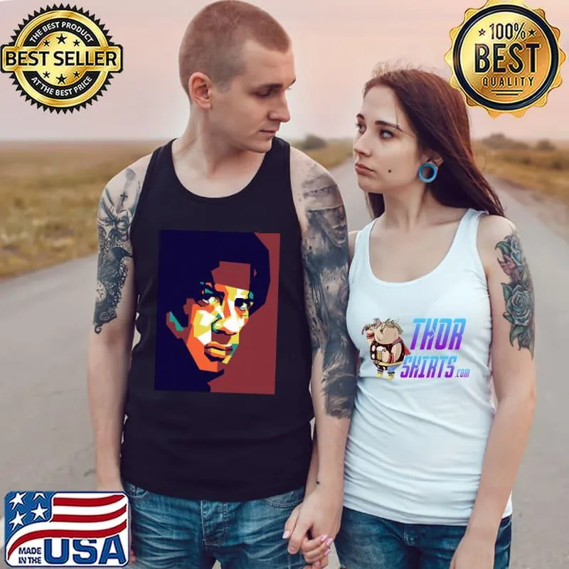 Rambo On WPAP Art Shirt Tank Top