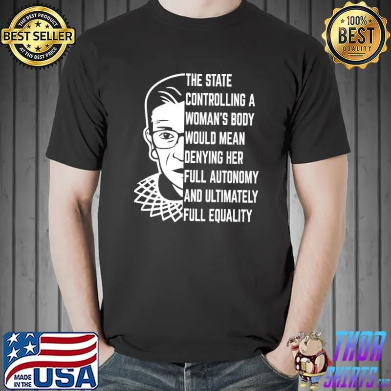 Ruth Bader Ginsburg Reproductive Rights Pro Choice Feminist Premium T-Shirt Unisex