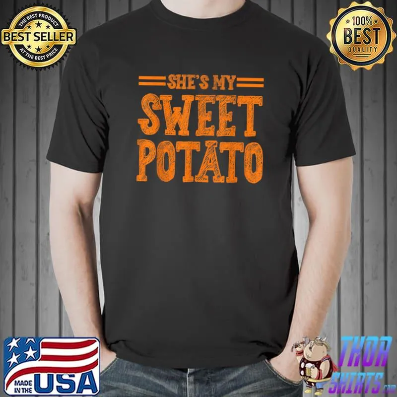 She's My Sweet Potato I YAM Couple's Matching T-Shirt Unisex