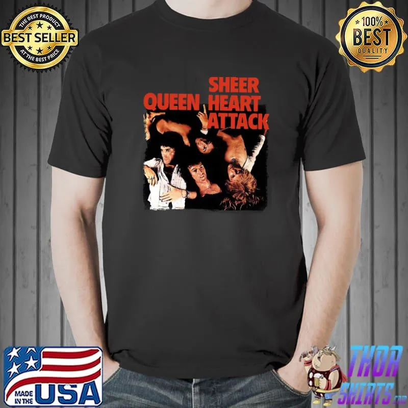 Sheer Queen Heart Attack Shirt Unisex
