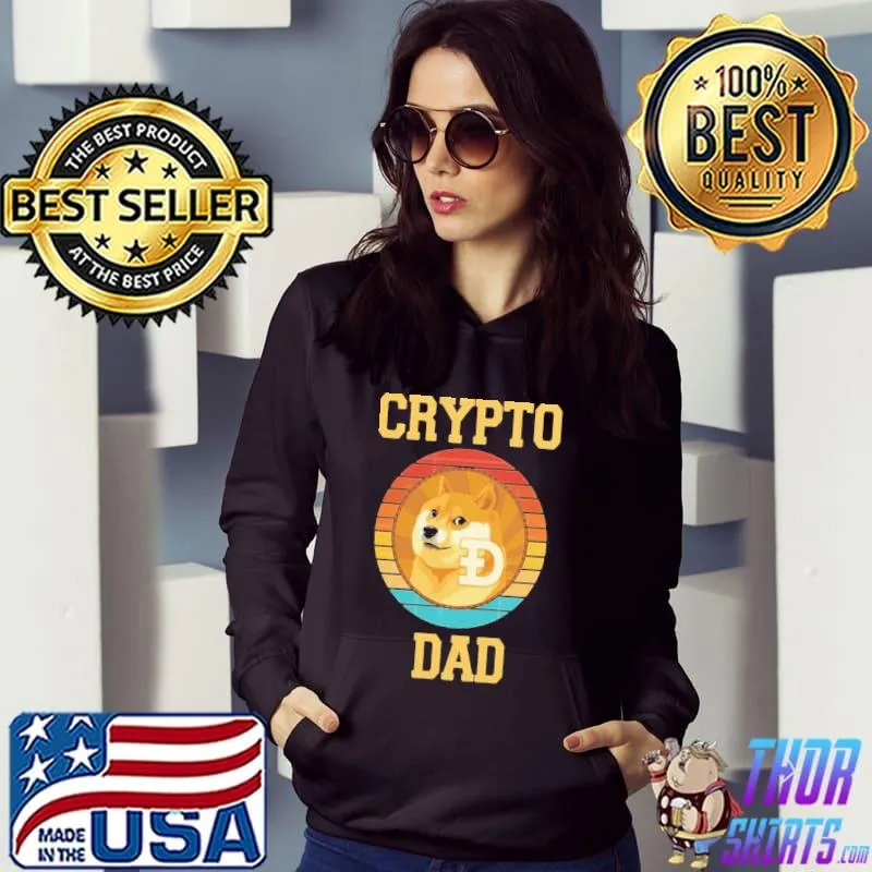 Shiba Inu Crypto Dad Shirt