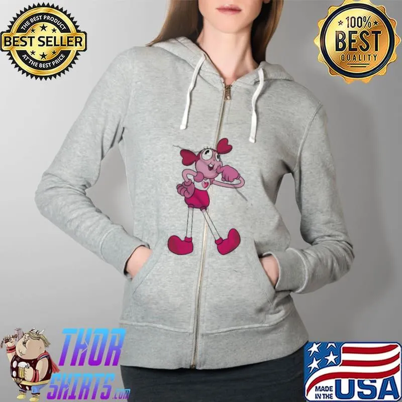 Spinel Pink Shirt Full Zip Hooded