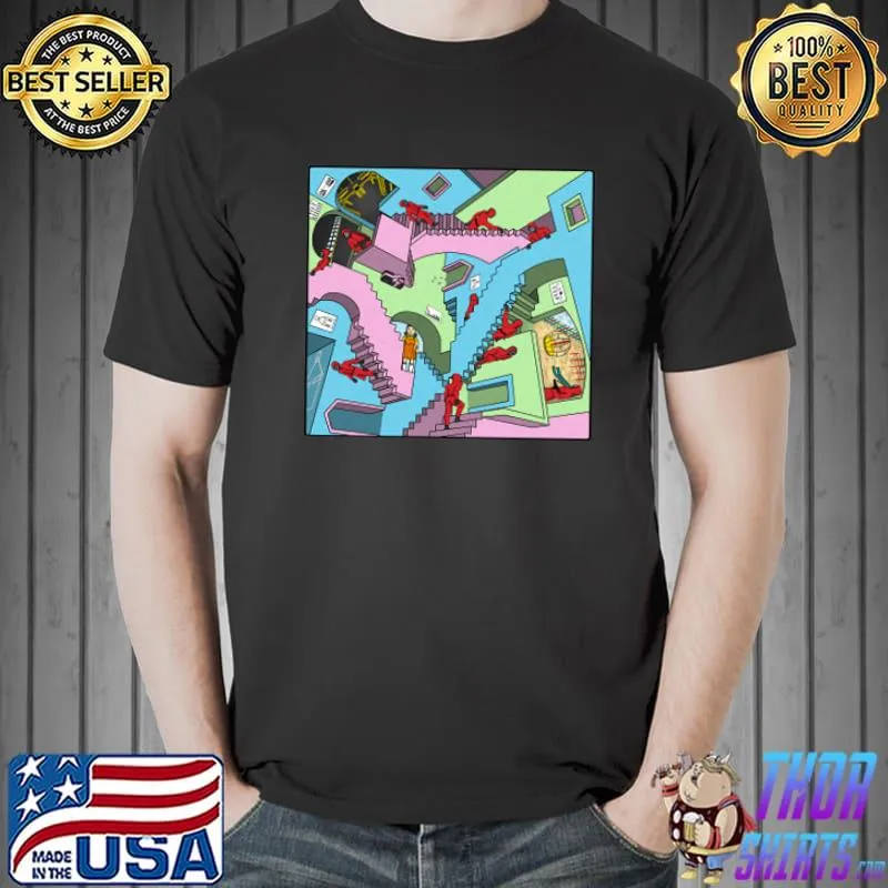 Squid Relativity Staircase Shirt Unisex