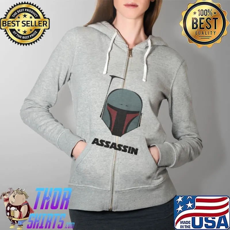 Star Wars - Boba Fett Assassin Shirt Full Zip Hooded