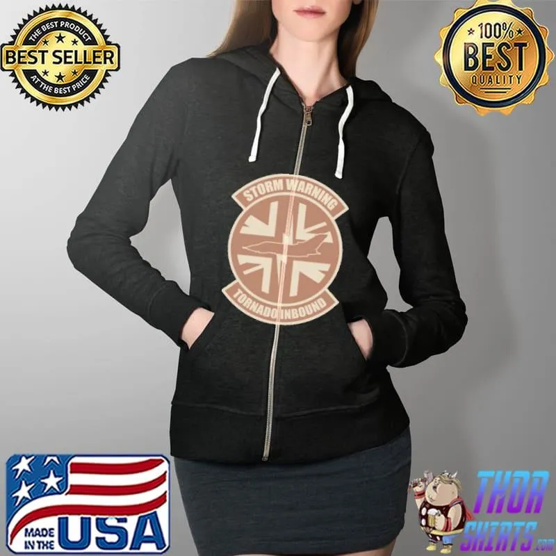 Storm Warning Tornado Inbound Shirt Full Zip Hooded