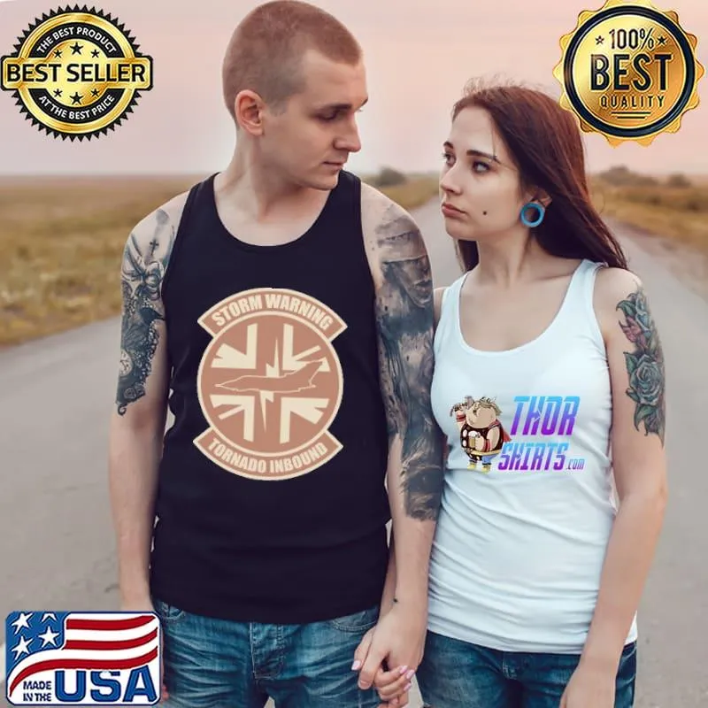 Storm Warning Tornado Inbound Shirt Tank Top