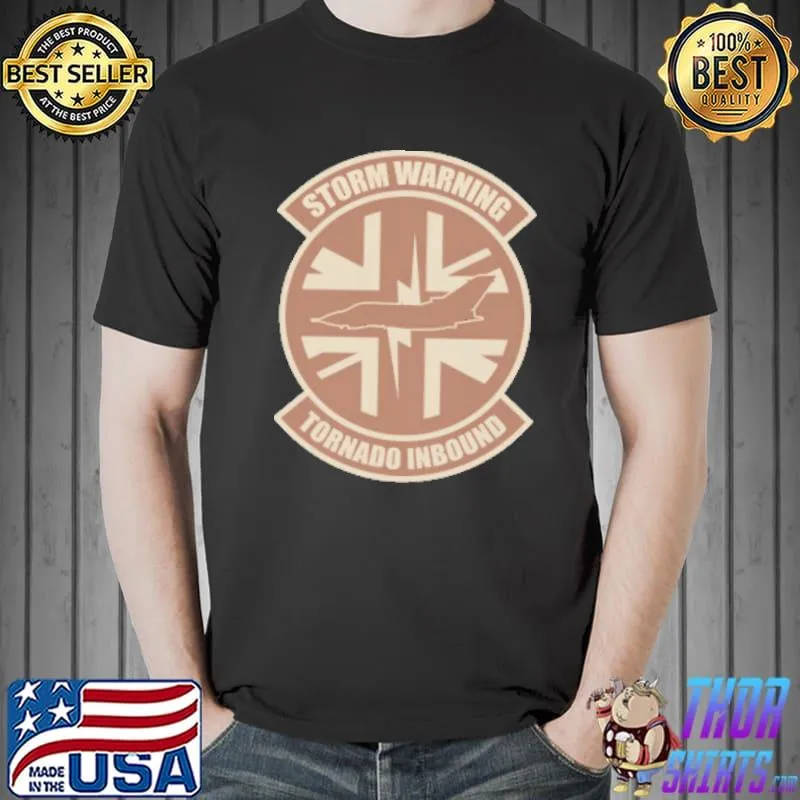 Storm Warning Tornado Inbound Shirt Unisex