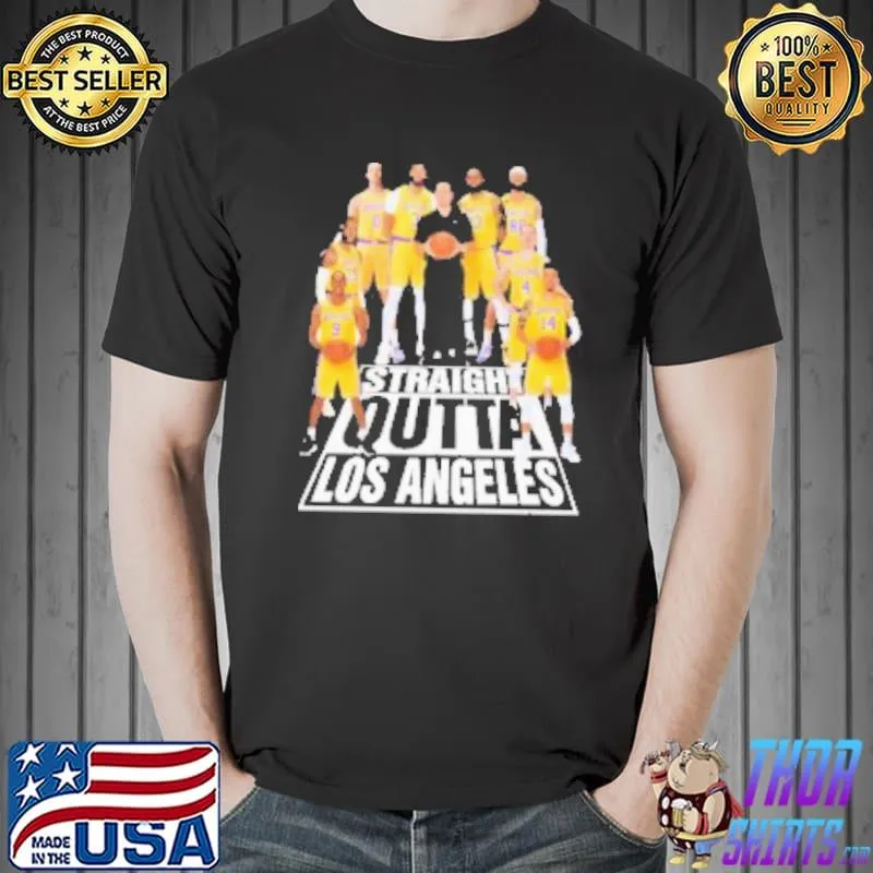Straight Out Los Angeles Lakers s Unisex