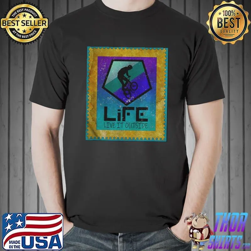 Stunt Cyclist on Life live it outside s Unisex