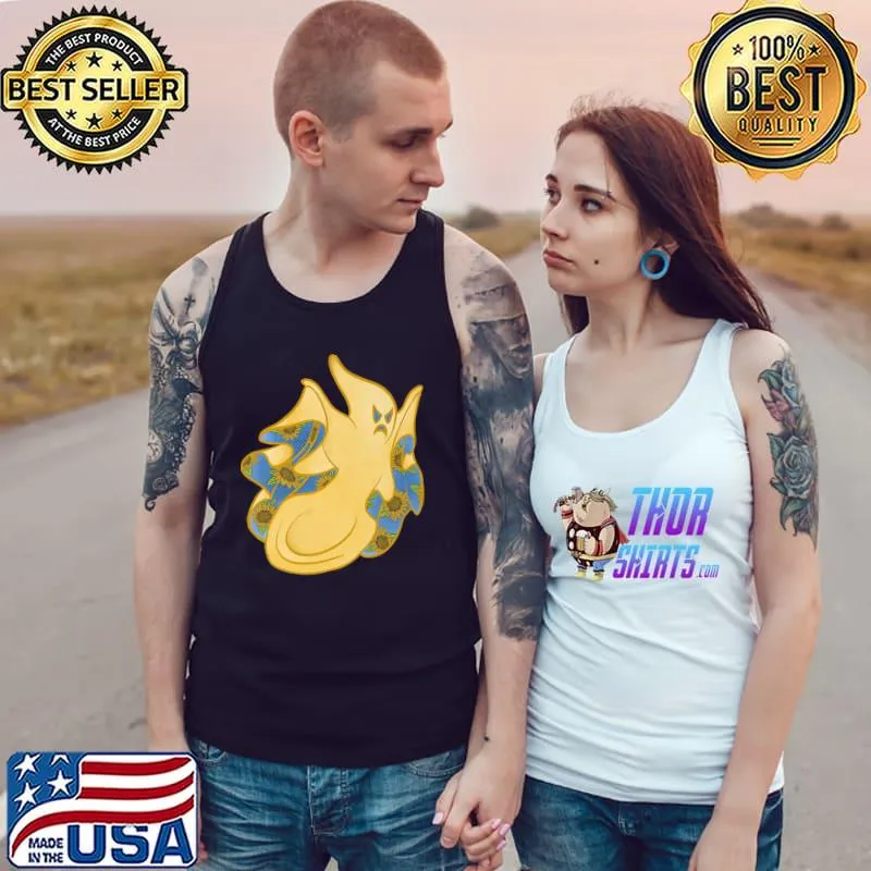 Sunflower Halloween Springtime Ghost Premium T-Shirt Tank Top