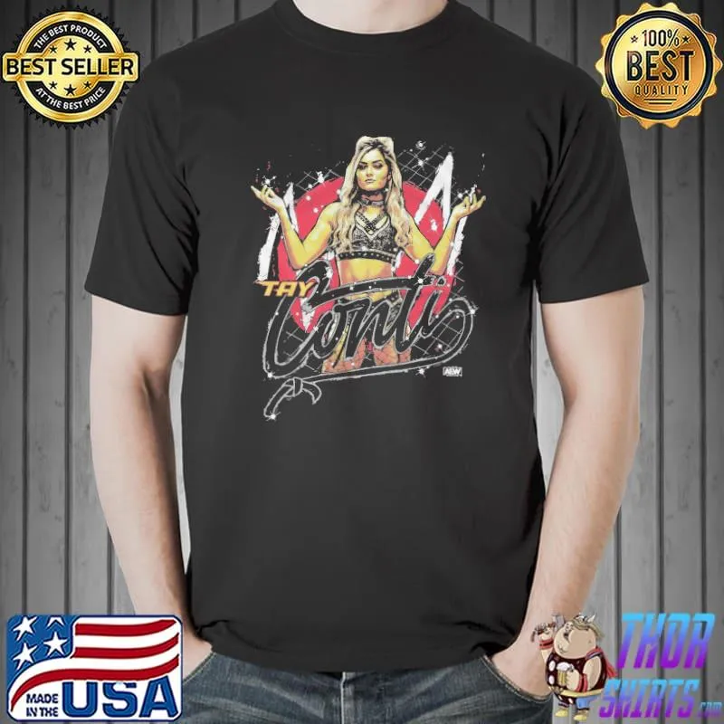 Tay Conti Black Belt Shirt Unisex