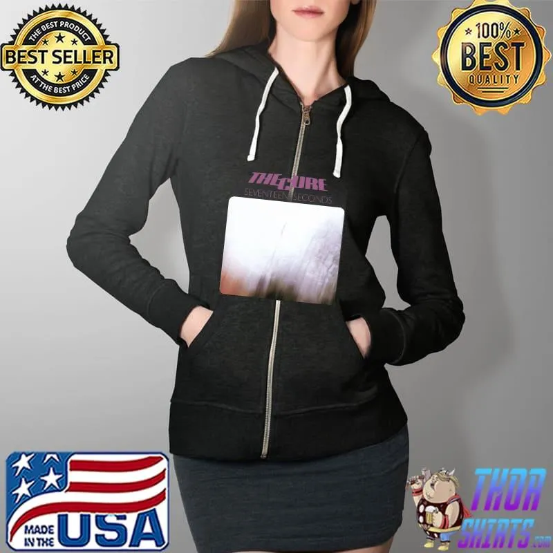 THe Cure Seventeen Seconds Shirt Full Zip Hooded