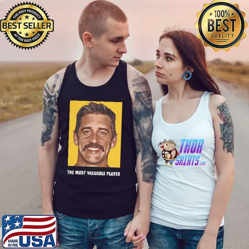 The Most Valuable Player Aaron Rodgers MVP Shirt Tank Top