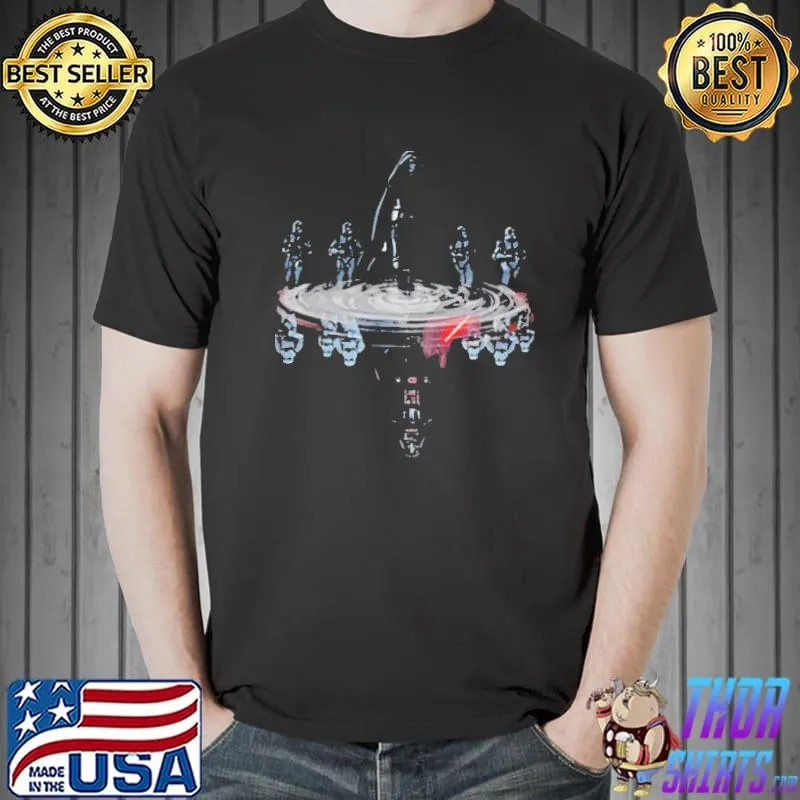 Top Anakin Skywalker Water Mirror Darth Vader Star Wars Shirt Unisex
