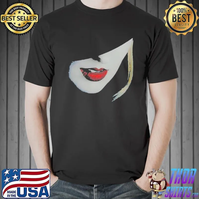 Top Beauty Red Lips Contour Shirt Unisex