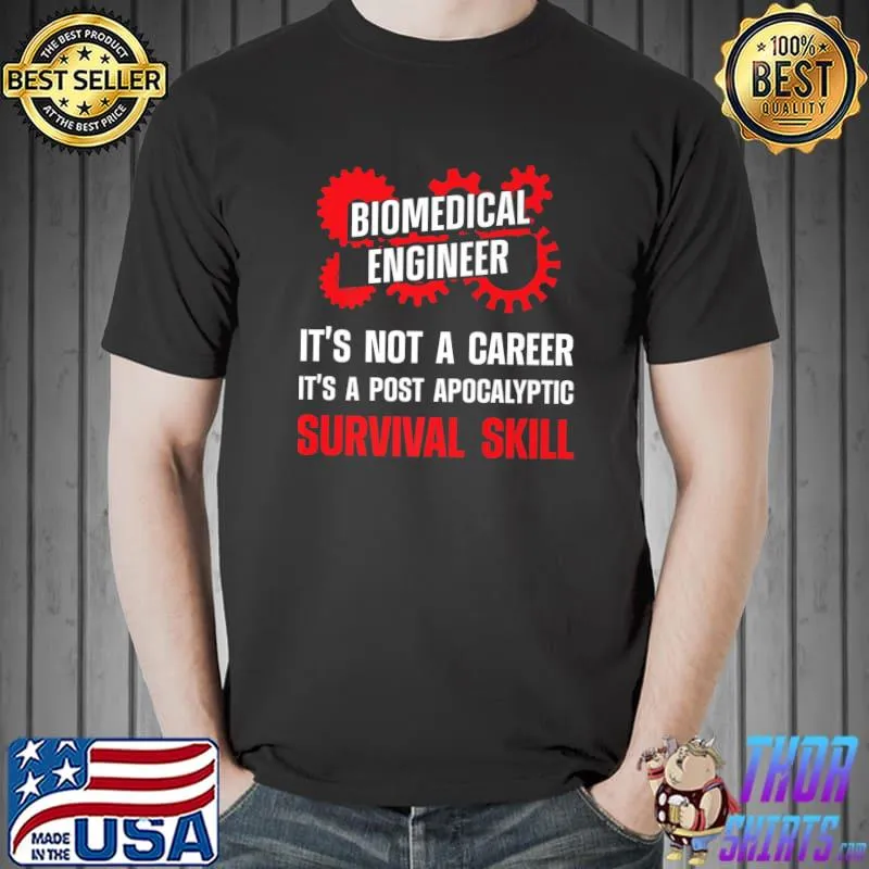 Top Biomedical Engineer Funny Engineering Premium T-Shirt Unisex