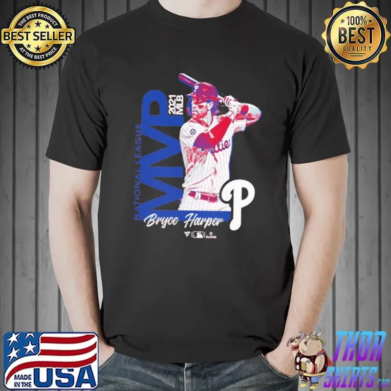 Top Bryce Harper Philadelphia Phillies 2021 MVP Unisex T-Shirt Unisex