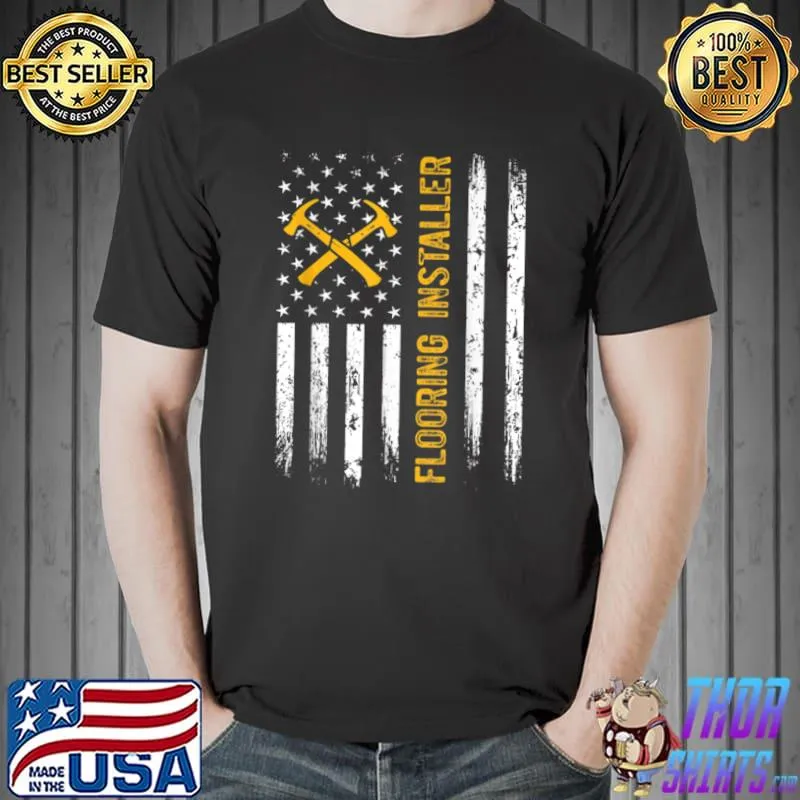 Top Flooring Installer Contractor Floor Installation T Shirt Unisex
