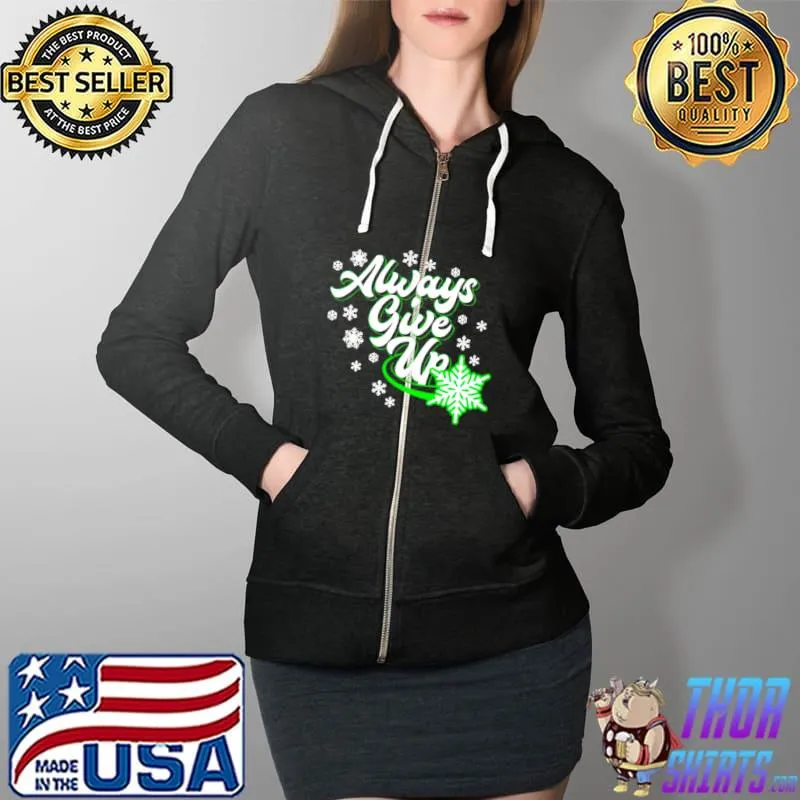 Top florida always give up Christmas Full Zip Hooded